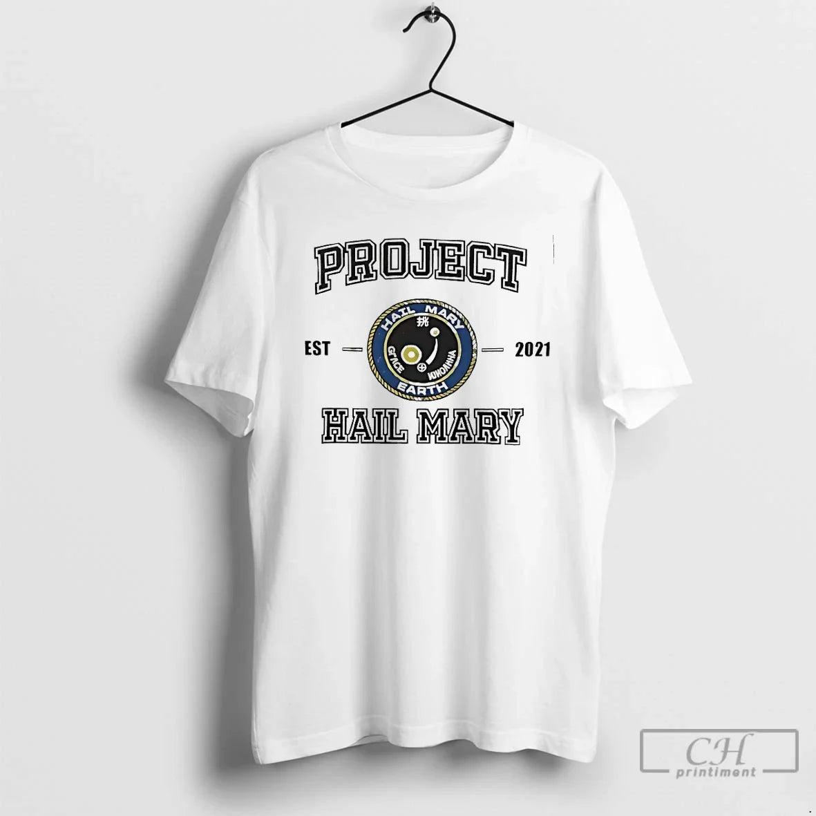 Classic Project Hail Mary Est 2021 - Adult & Kids T-Shirts, Sweatshirts & Hoodies apparel design preview 1