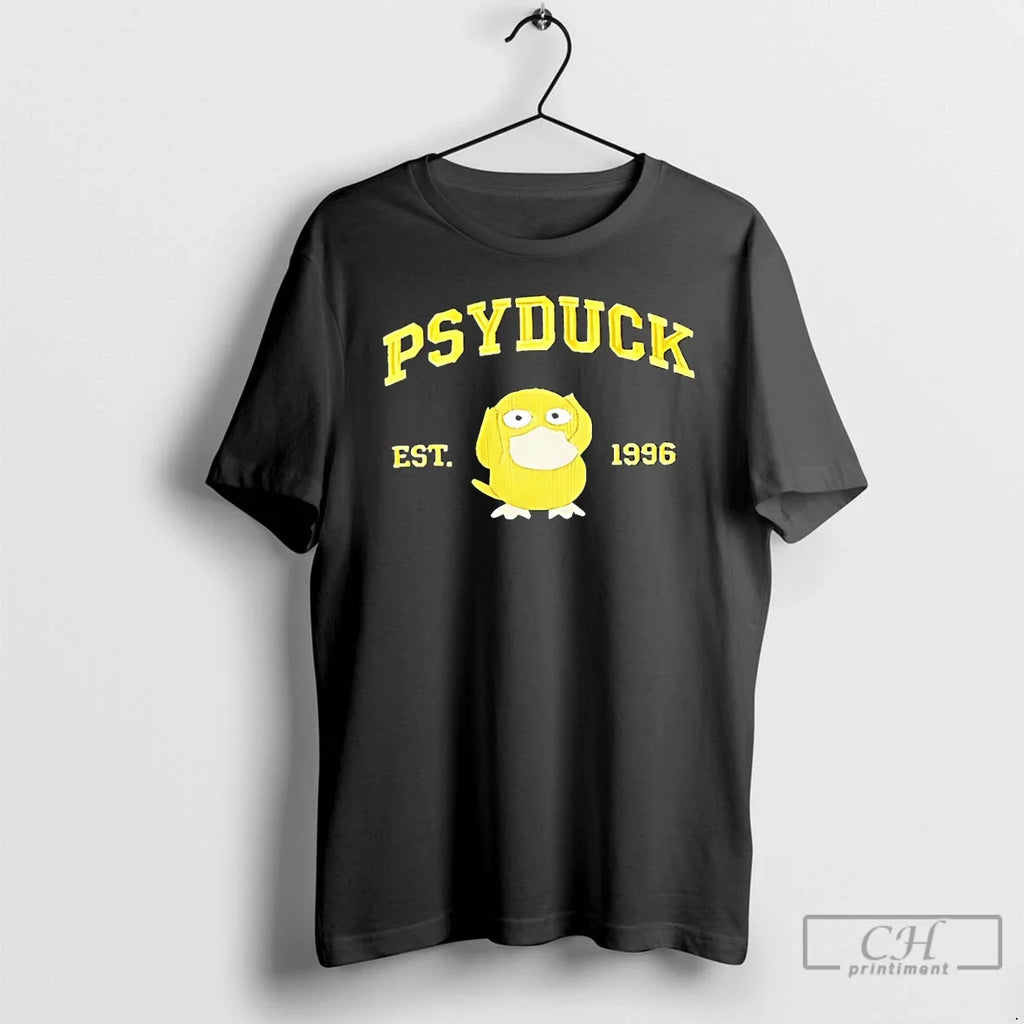 Classic Psyduck Est 1996 - Adult & Kids T-Shirts, Sweatshirts & Hoodies apparel design preview 1