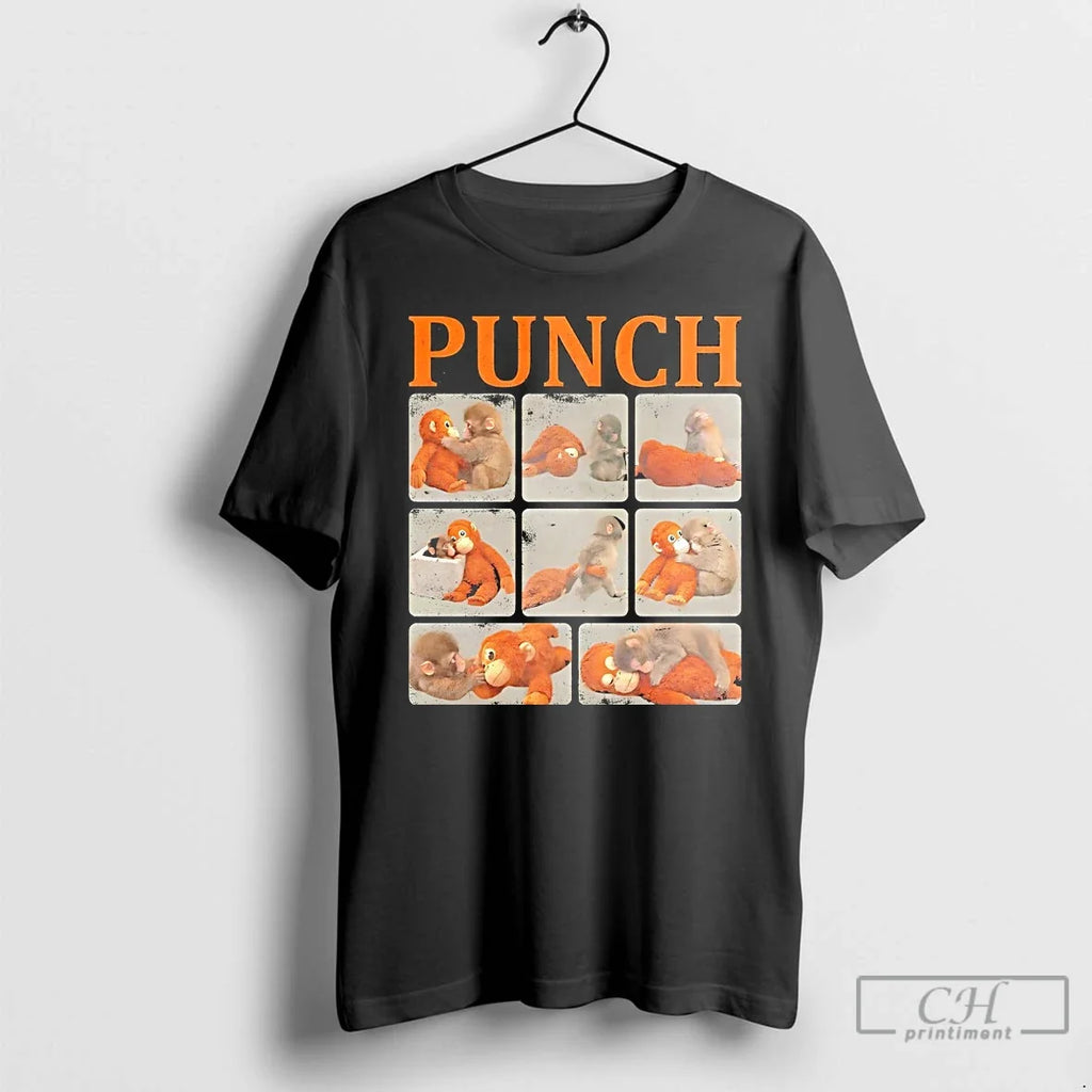 Classic Punch Monkey Meme - Adult & Kids T-Shirts, Sweatshirts & Hoodies apparel design preview 1