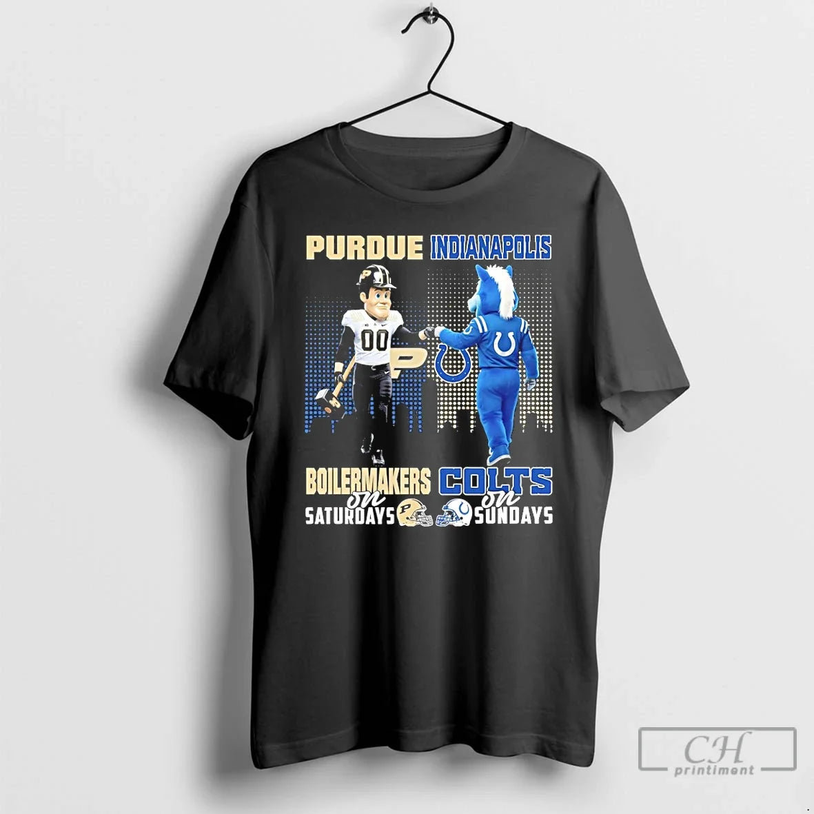 Classic Purdue Boilermakers Saturday Indianapolis - Adult & Kids T-Shirts, Sweatshirts & Hoodies apparel design preview 1