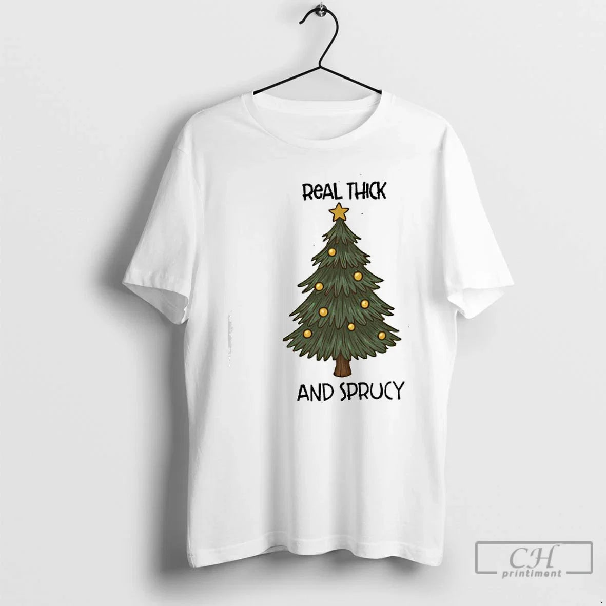 Classic Real Thick Sprucy - Adult & Kids T-Shirts, Sweatshirts & Hoodies apparel design preview 1