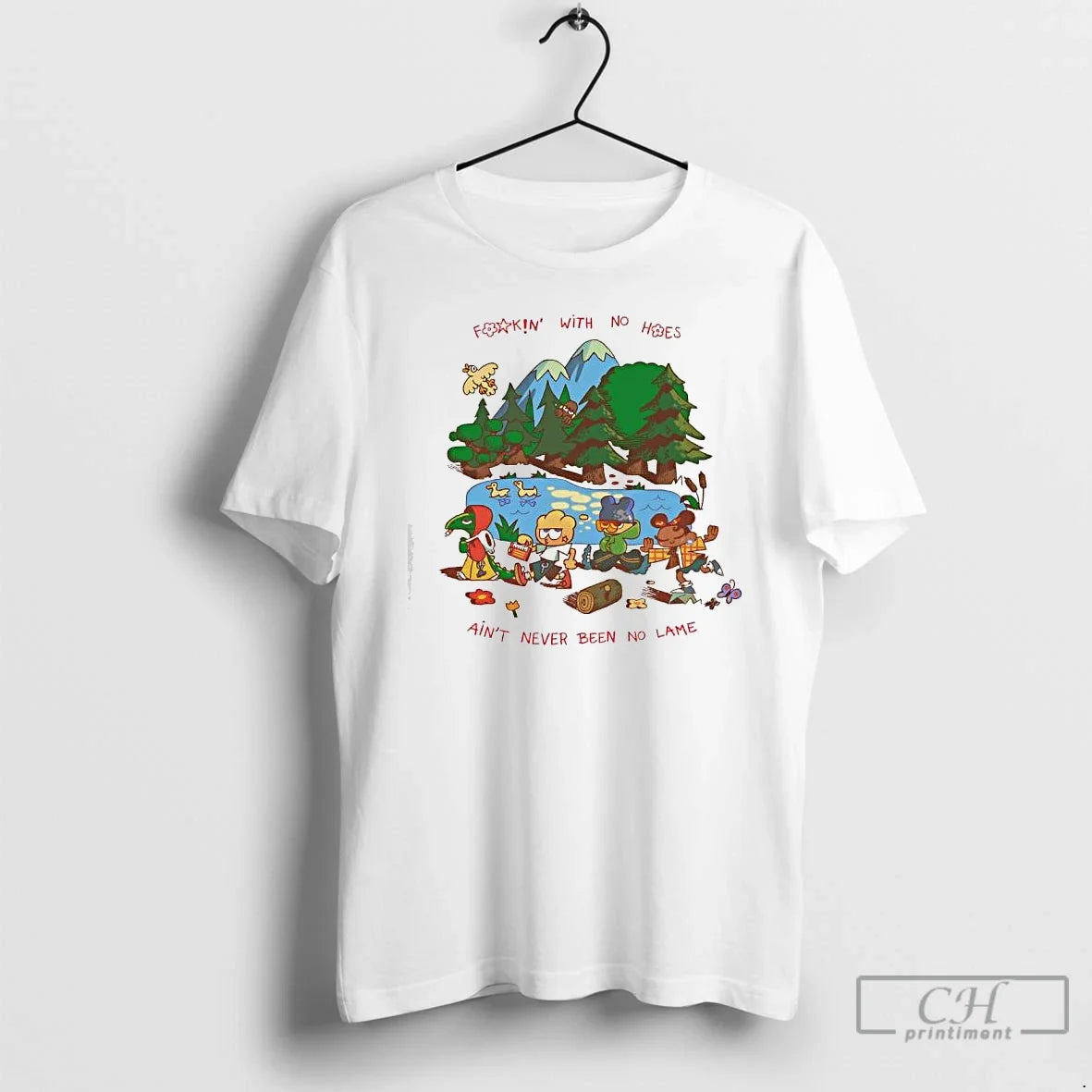 Classic Rhymezlikedimez Fookin No Hoes Aint Never - Adult & Kids T-Shirts, Sweatshirts & Hoodies apparel design preview 1