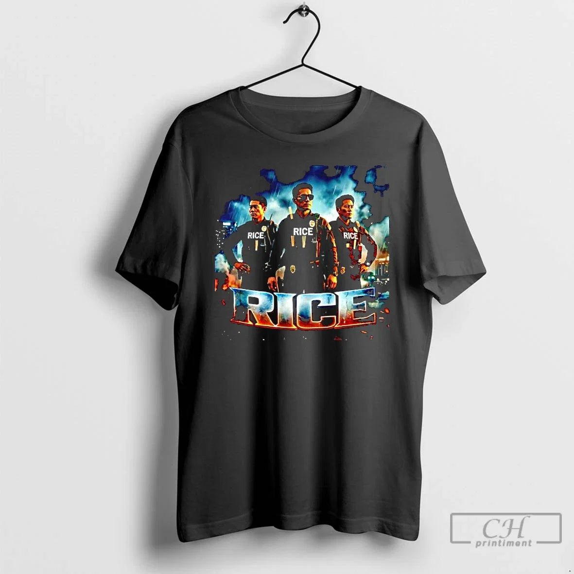 Classic Rice Police Force - Adult & Kids T-Shirts, Sweatshirts & Hoodies apparel design preview 1
