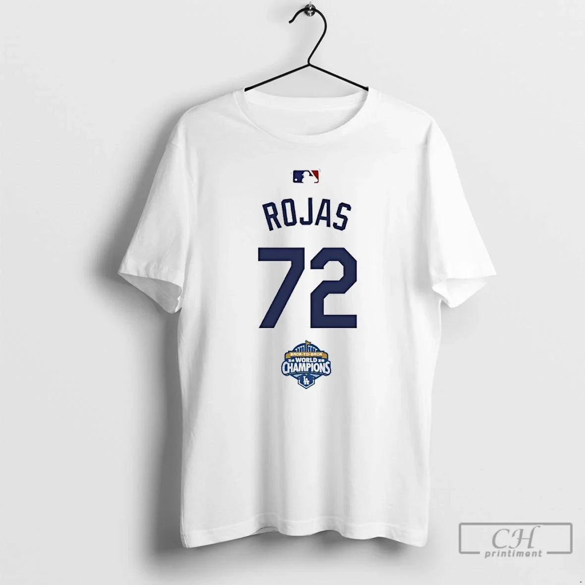 Classic Rojas 72 Back Champs World Champions - Adult & Kids T-Shirts, Sweatshirts & Hoodies apparel design preview 1