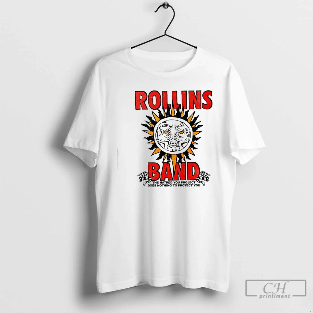 Classic Rollins Band End Silence Hatred You Project - Adult & Kids T-Shirts, Sweatshirts & Hoodies apparel design preview 1