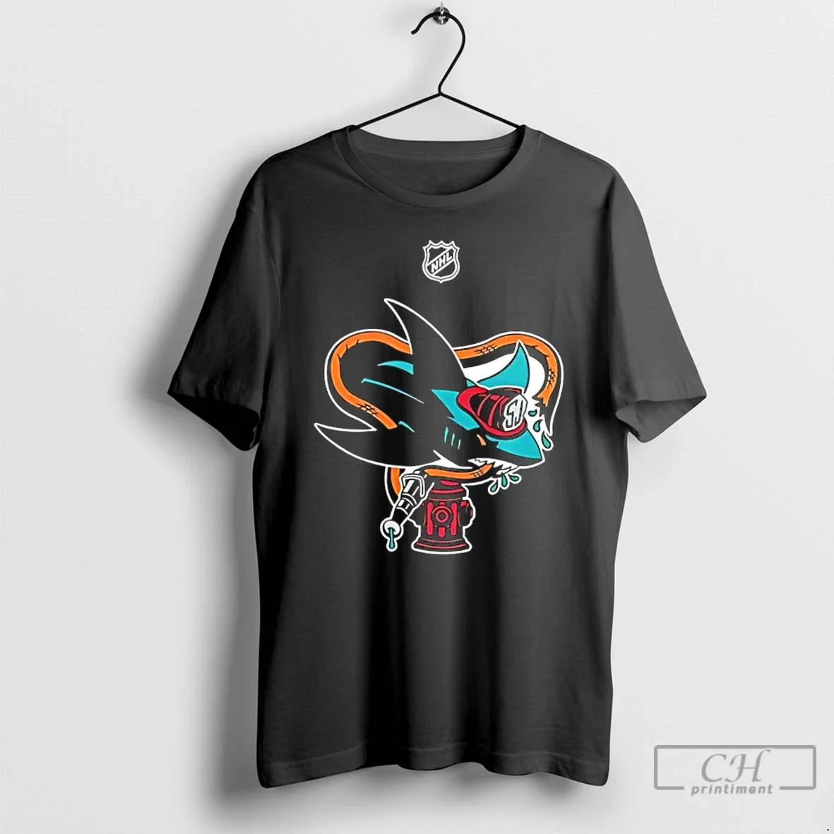 Classic San Jose Sharks First Responders 2025 2026 - Adult & Kids T-Shirts, Sweatshirts & Hoodies apparel design preview 1