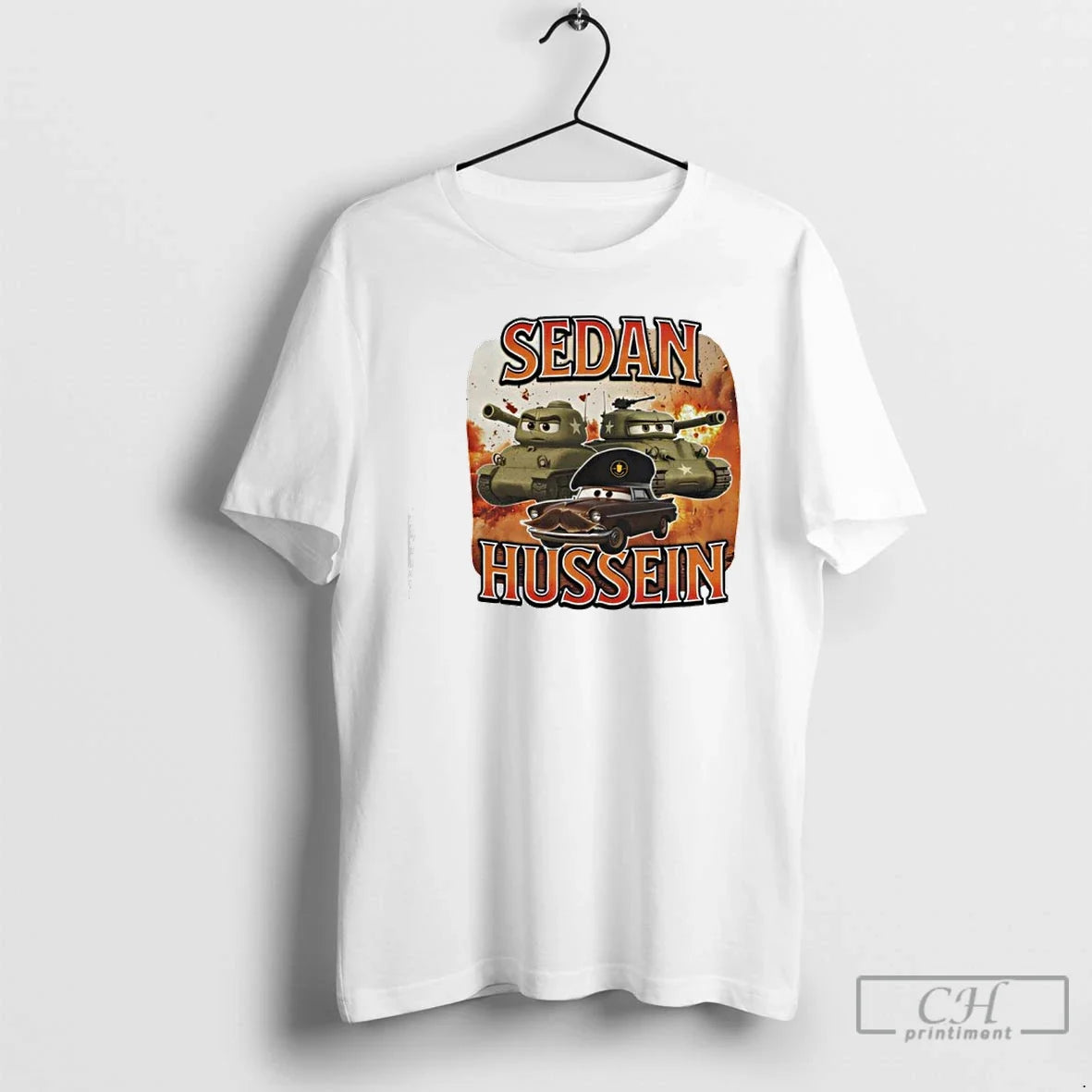 Classic Sedan Hussein Tank - Adult & Kids T-Shirts, Sweatshirts & Hoodies apparel design preview 1