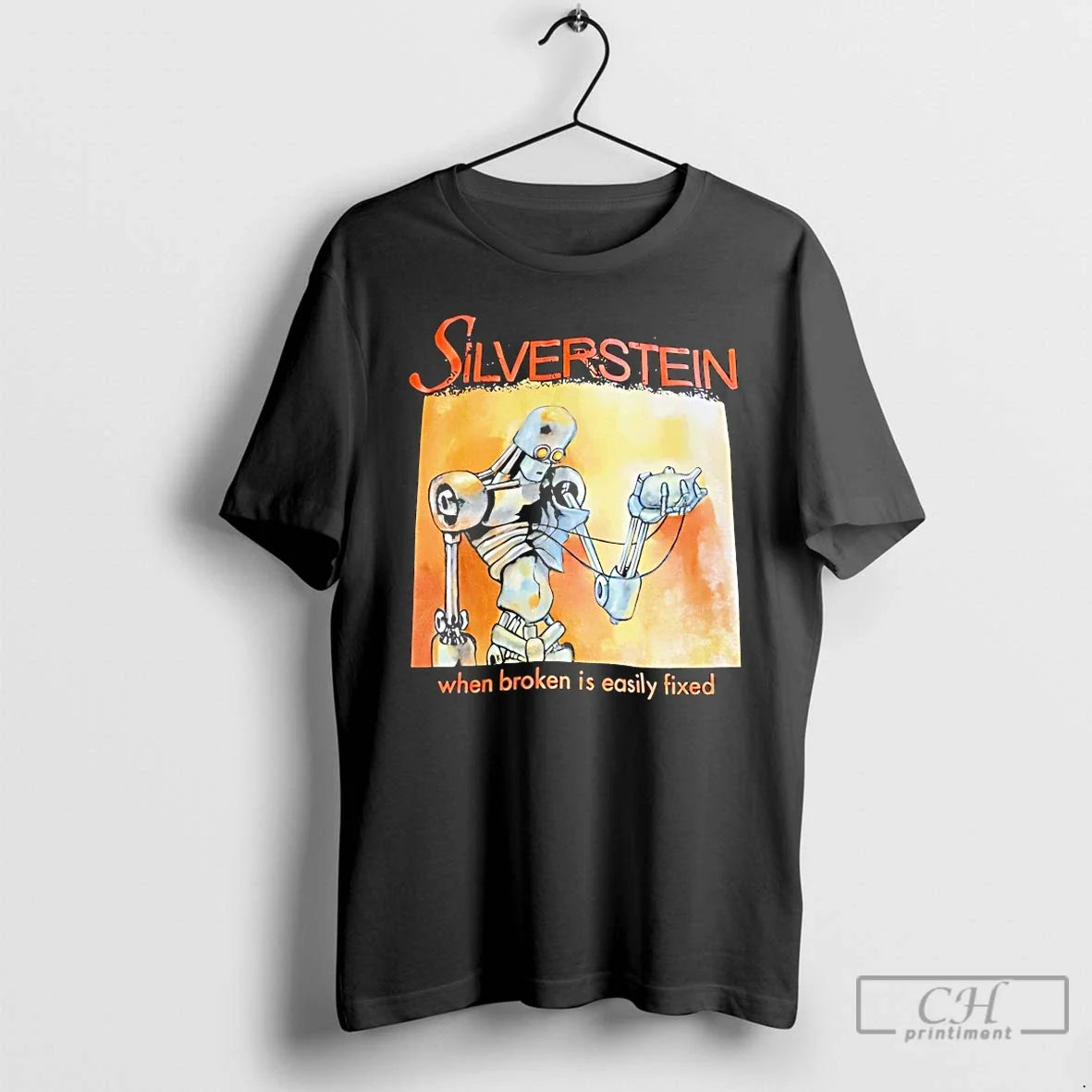 Classic Silverstein When Broken Is Easily Fixed - Adult & Kids T-Shirts, Sweatshirts & Hoodies apparel design preview 1
