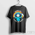Classic Skeleton Hang On It Will Get Worse Rainbow - Adult & Kids T-Shirts, Sweatshirts & Hoodies apparel design preview 1
