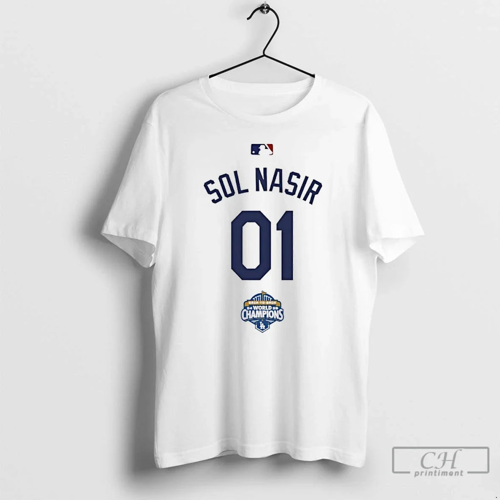 Classic Sol Nasir 01 Back Champs World Champions - Adult & Kids T-Shirts, Sweatshirts & Hoodies apparel design preview 1