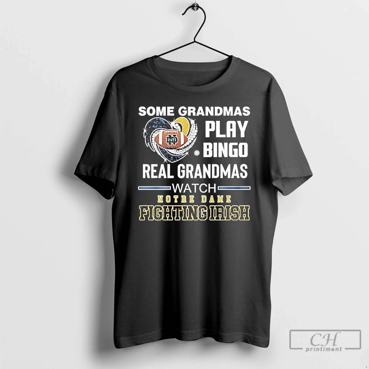 Classic Some Grandmas Play Bingo Real Watch Notre - Adult & Kids T-Shirts, Sweatshirts & Hoodies apparel design preview 1