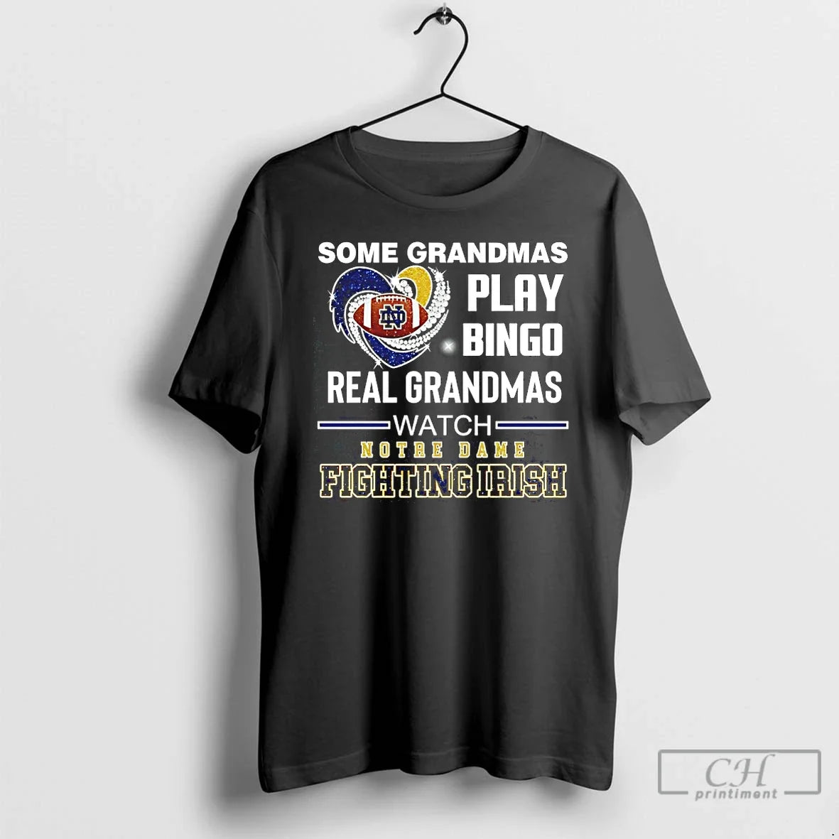 Classic Some Grandmas Play Bingo Real Watch Notre - Adult & Kids T-Shirts, Sweatshirts & Hoodies apparel design preview 1