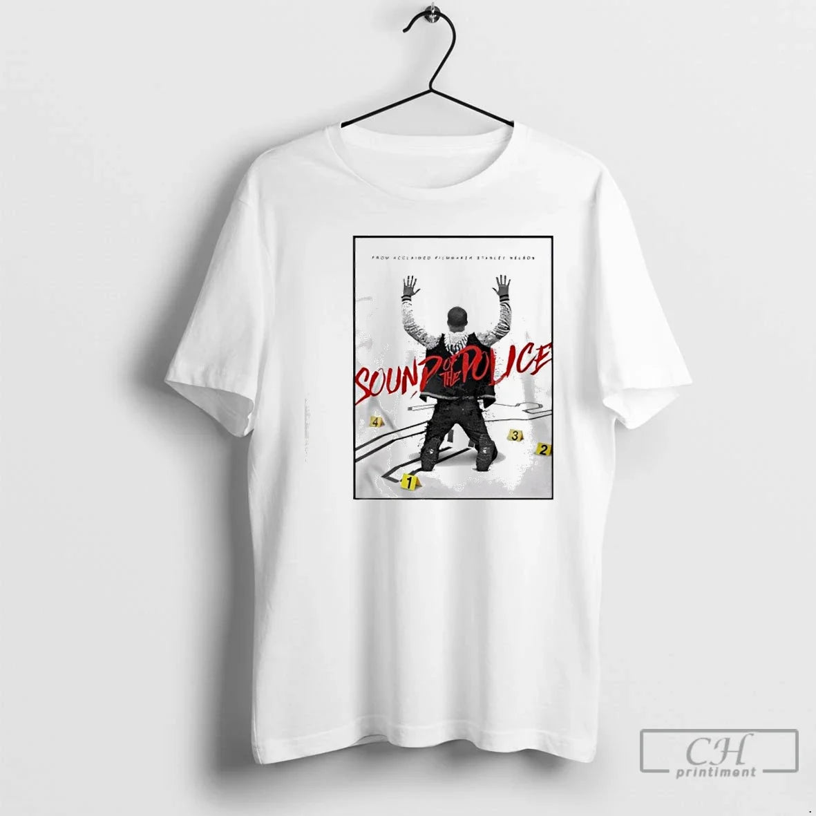 Classic Sound Police Movie - Adult & Kids T-Shirts, Sweatshirts & Hoodies apparel design preview 1