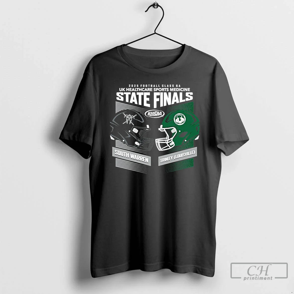 Classic South Warren Vs Trinity Louisville 2025 Khsaa - Adult & Kids T-Shirts, Sweatshirts & Hoodies apparel design preview 1