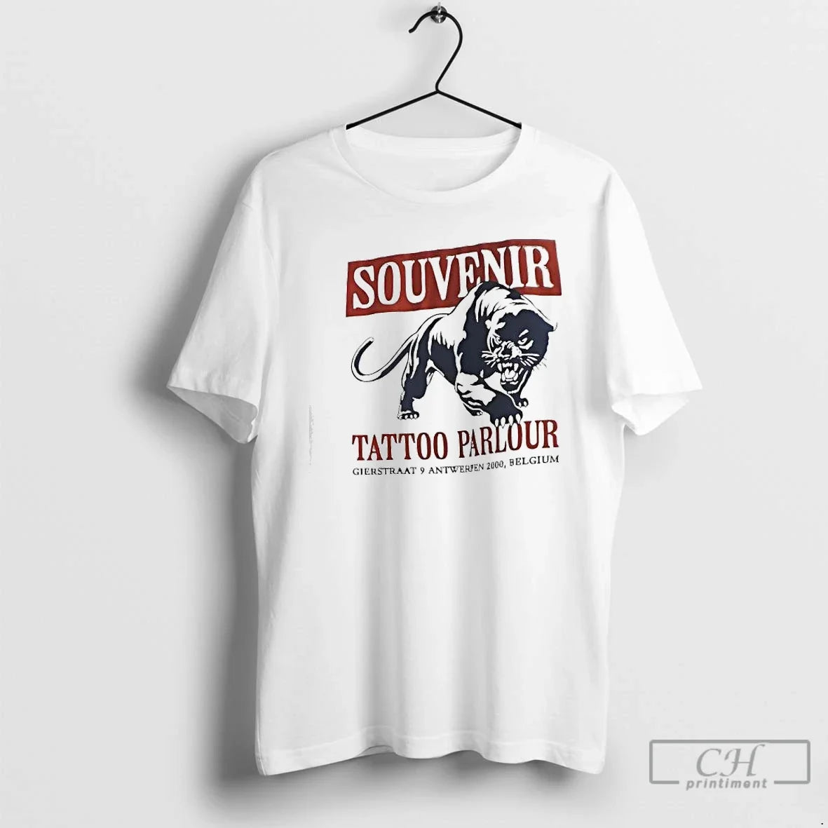 Classic Souvenir Tattoo Parlour Gierstraat 9 Antwerp - Adult & Kids T-Shirts, Sweatshirts & Hoodies apparel design preview 1