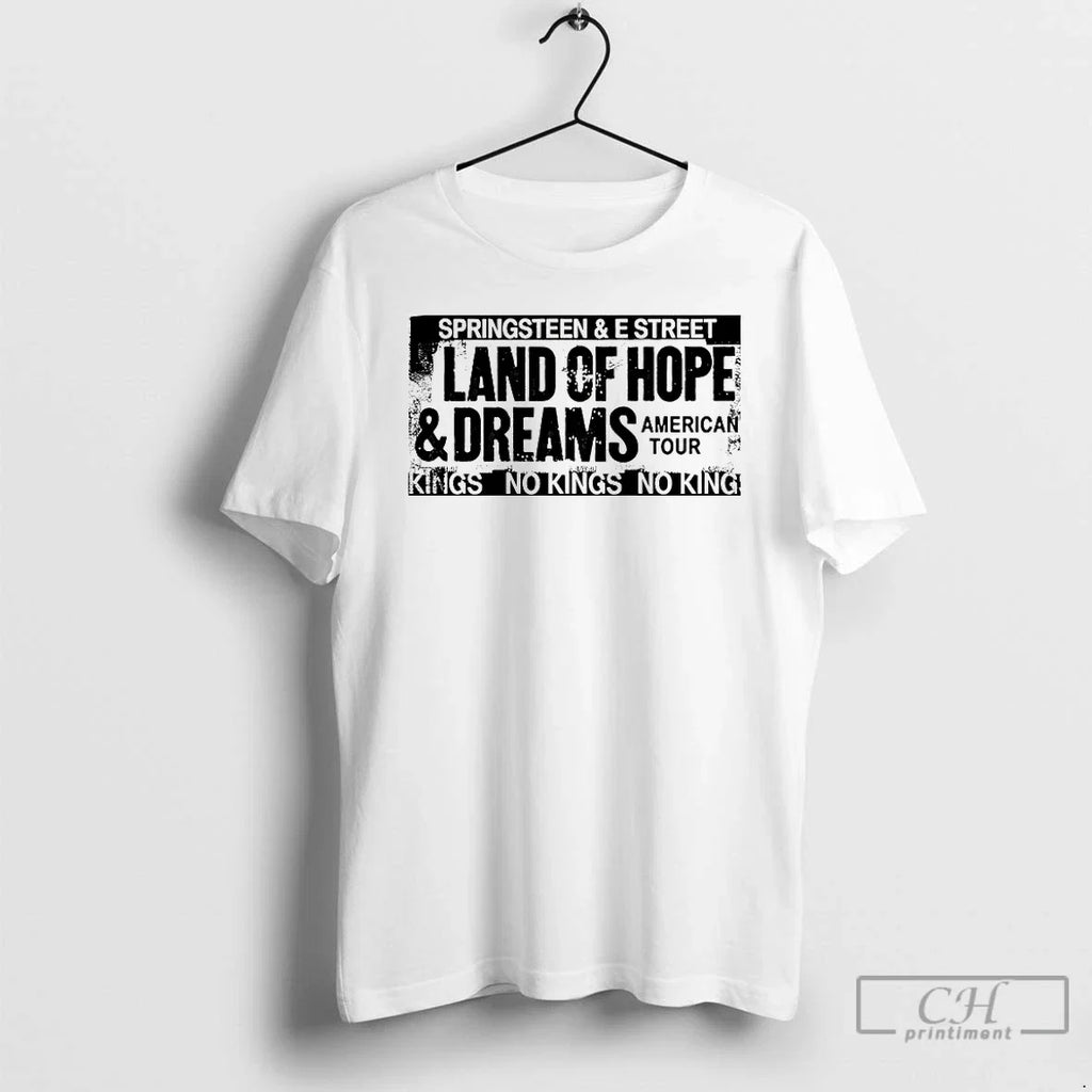 Classic Springsteen And E Street Land Of Hope Dreams - Adult & Kids T-Shirts, Sweatshirts & Hoodies apparel design preview 1