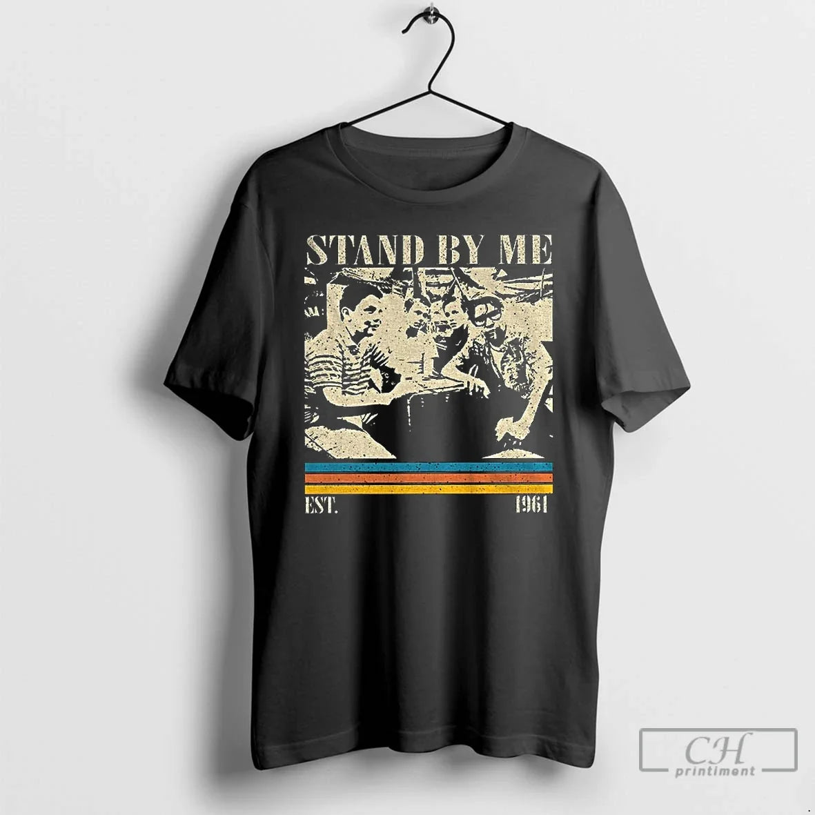 Classic Stand Me Movie Est 1961 Vintage - Adult & Kids T-Shirts, Sweatshirts & Hoodies apparel design preview 1