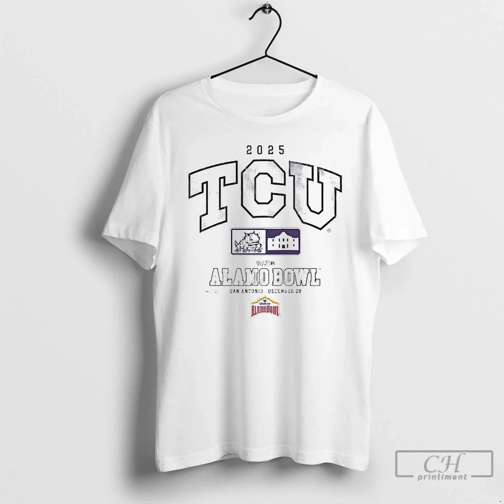 Classic Tcu Horned Frogs 2025 Valero Alamo Bowl San - Adult & Kids T-Shirts, Sweatshirts & Hoodies apparel design preview 1