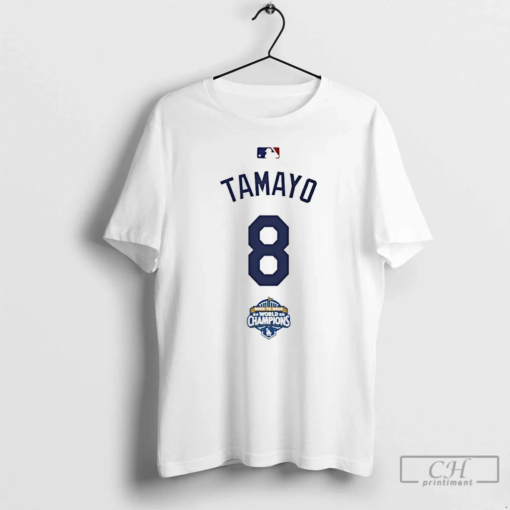 Classic Tamayo 8 Back Champs World Champions - Adult & Kids T-Shirts, Sweatshirts & Hoodies apparel design preview 1