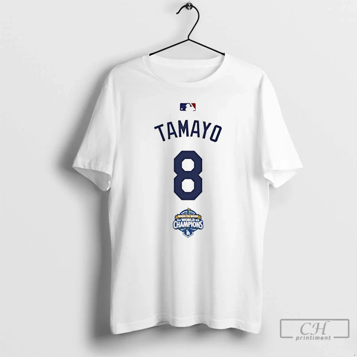 Classic Tamayo 8 Back Champs World Champions - Adult & Kids T-Shirts, Sweatshirts & Hoodies apparel design preview 1