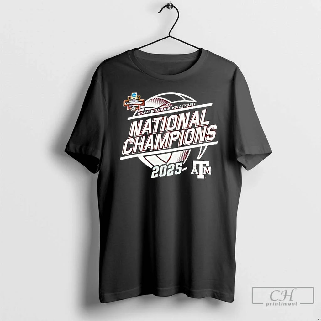 Classic Texas Am Aggies 2025 Ncaa Volleyball National - Adult & Kids T-Shirts, Sweatshirts & Hoodies apparel design preview 1