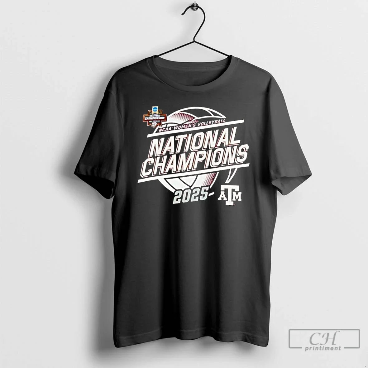 Classic Texas Am Champion 2025 Ncaa Volleyball - Adult & Kids T-Shirts, Sweatshirts & Hoodies apparel design preview 1