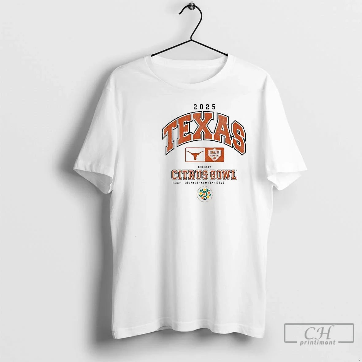 Classic Texas Longhorns 2025 Cheez Citrus Bowl - Adult & Kids T-Shirts, Sweatshirts & Hoodies apparel design preview 1