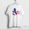 Classic Texas Map Soccer - Adult & Kids T-Shirts, Sweatshirts & Hoodies apparel design preview 1
