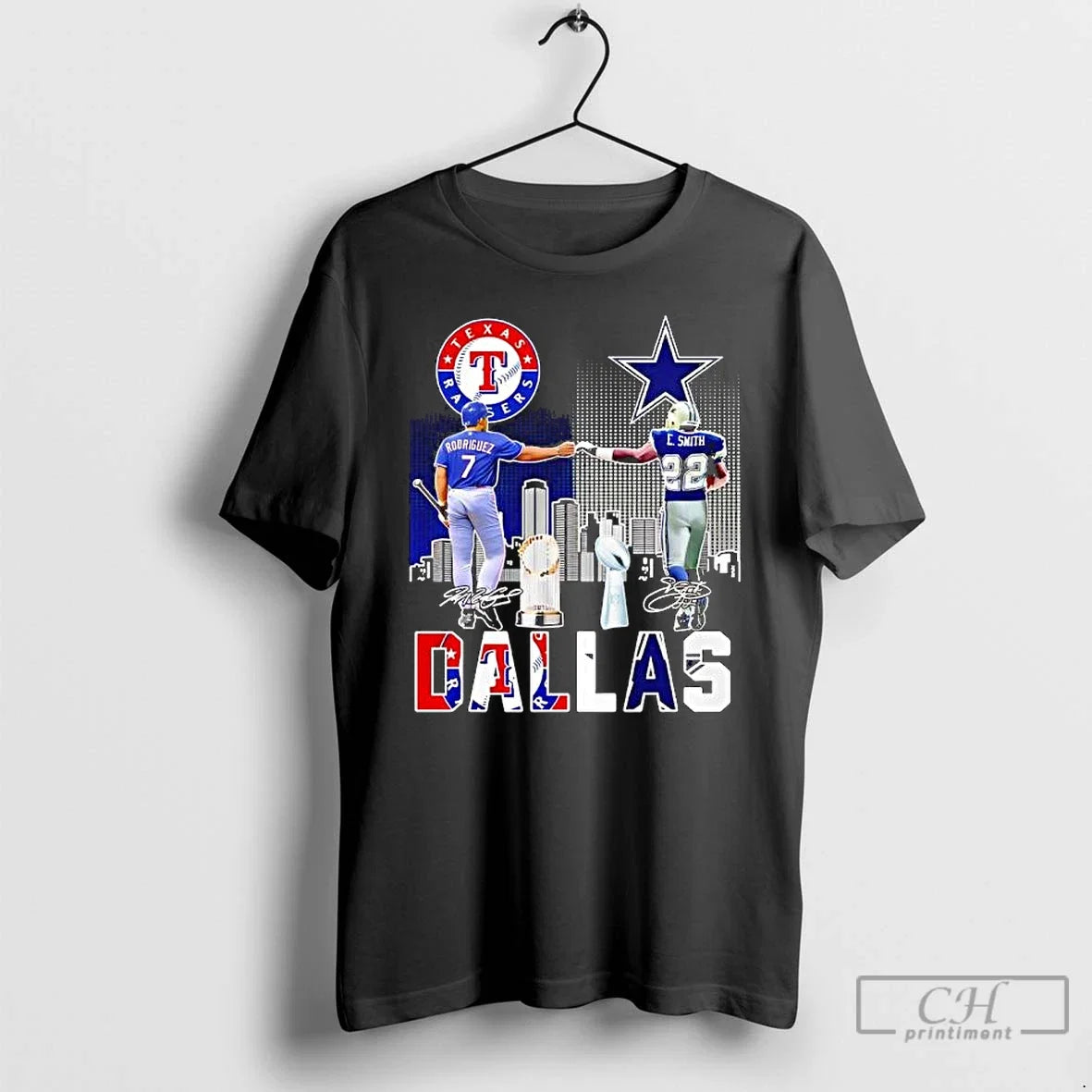 Classic Texas Rangers Ivan Pudge Rodriguez Dallas - Adult & Kids T-Shirts, Sweatshirts & Hoodies apparel design preview 1
