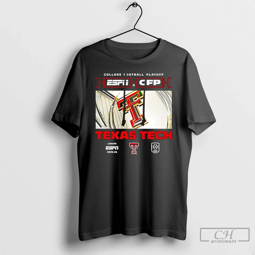 Classic Texas Tech Red Raiders 2025 26 College - Adult & Kids T-Shirts, Sweatshirts & Hoodies apparel design preview 1
