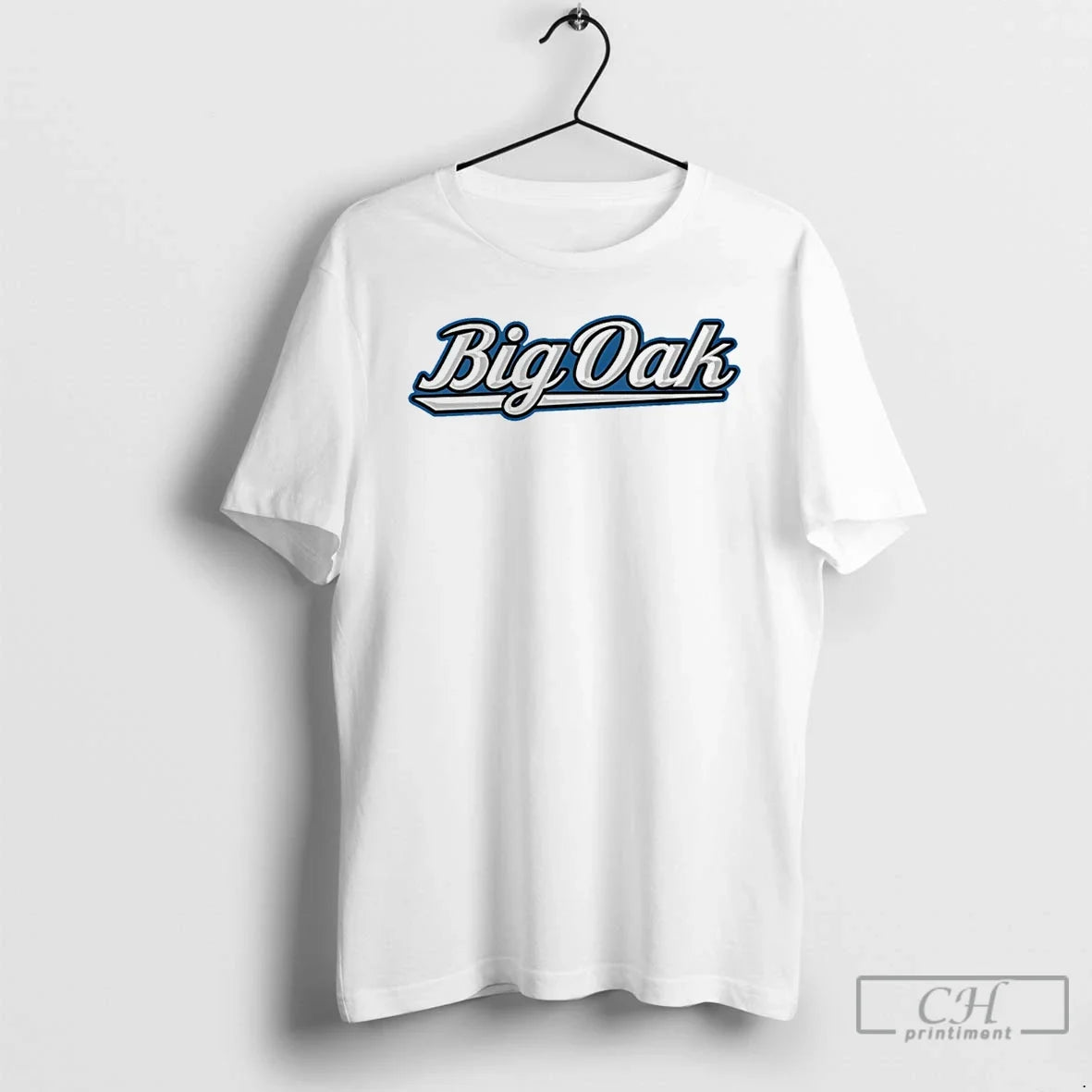 Classic The Big Oak Baseball Text - Adult & Kids T-Shirts, Sweatshirts & Hoodies apparel design preview 1