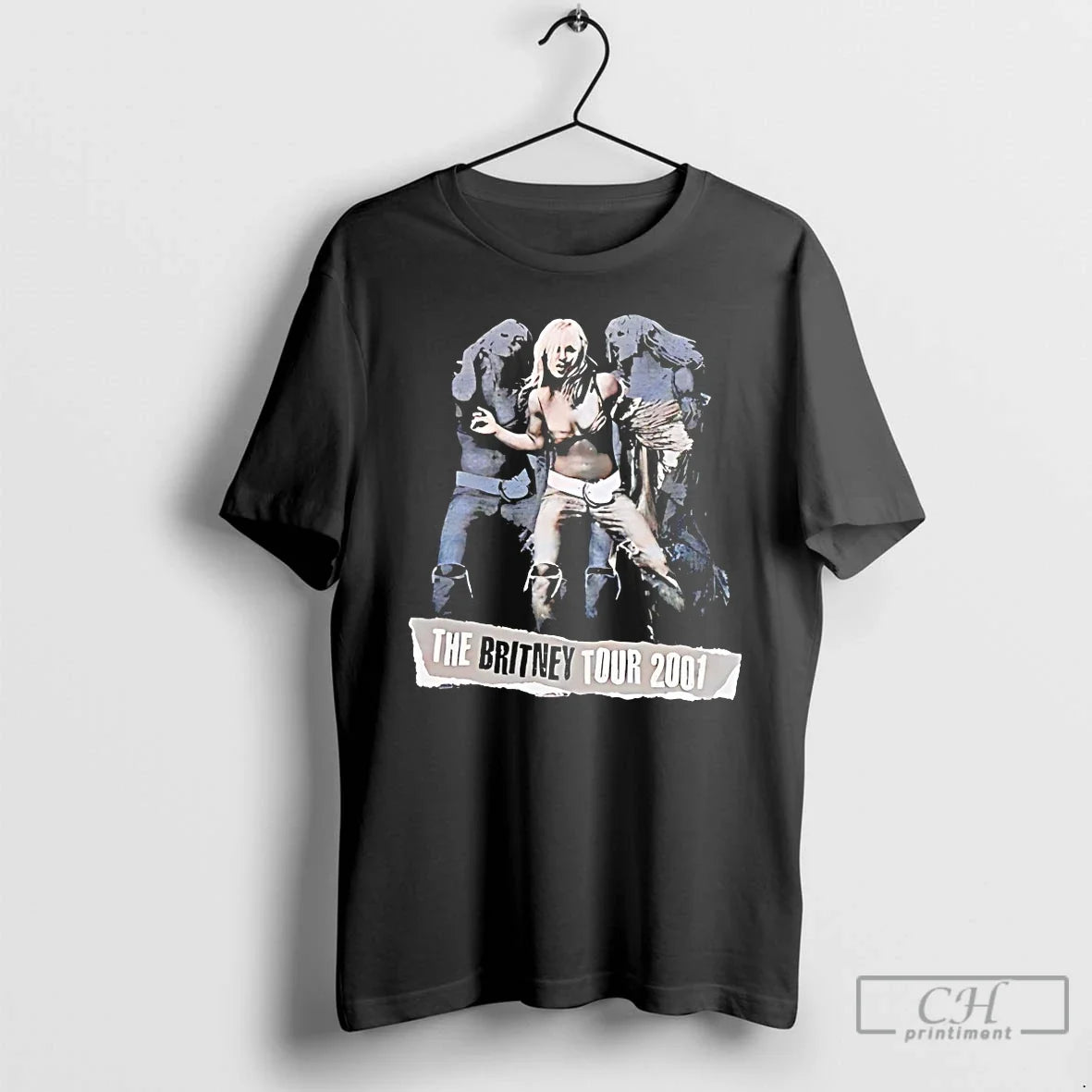 Classic The Britney Tour 2001 - Adult & Kids T-Shirts, Sweatshirts & Hoodies apparel design preview 1