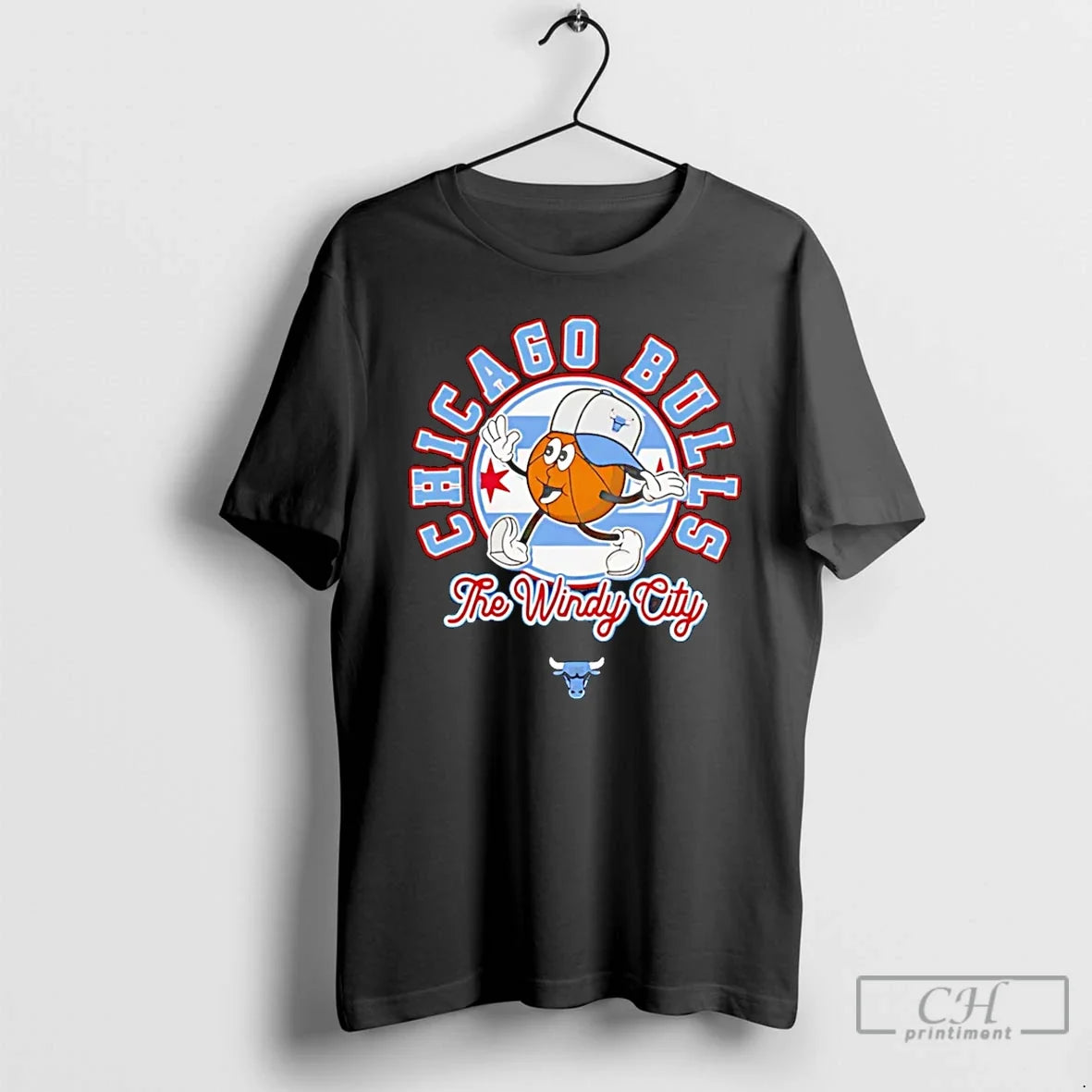 Classic Chicago Bulls Windy City 2025 - Adult & Kids T-Shirts, Sweatshirts & Hoodies apparel design preview 1
