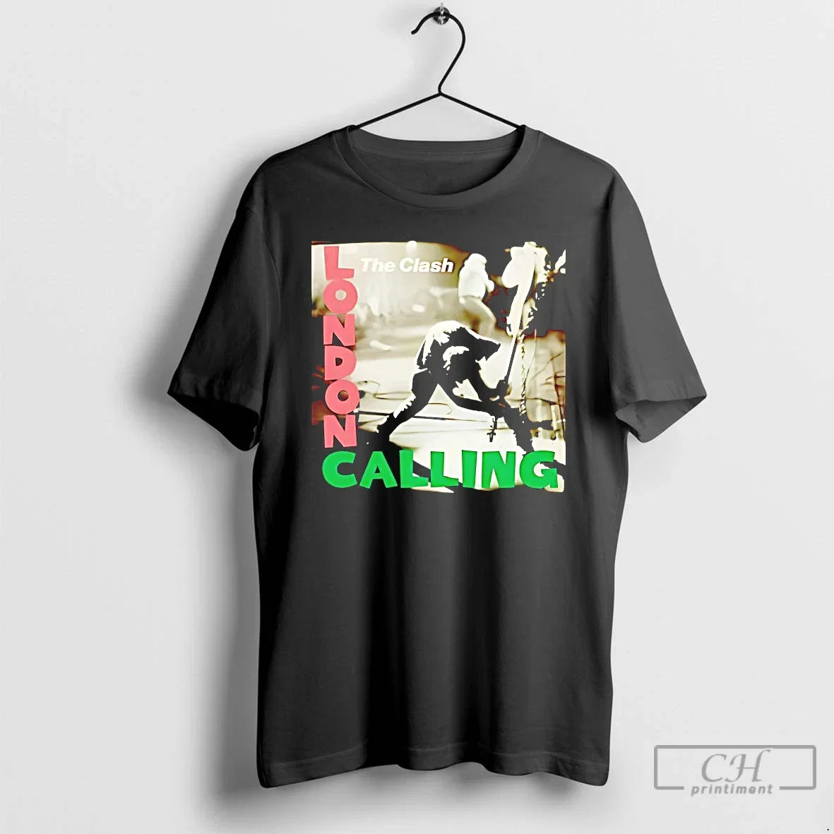 Classic The Clash London Calling - Adult & Kids T-Shirts, Sweatshirts & Hoodies apparel design preview 1