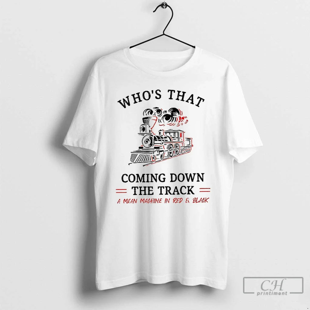 Classic Dawgs Georgia Whos That Coming Down Track - Adult & Kids T-Shirts, Sweatshirts & Hoodies apparel design preview 1