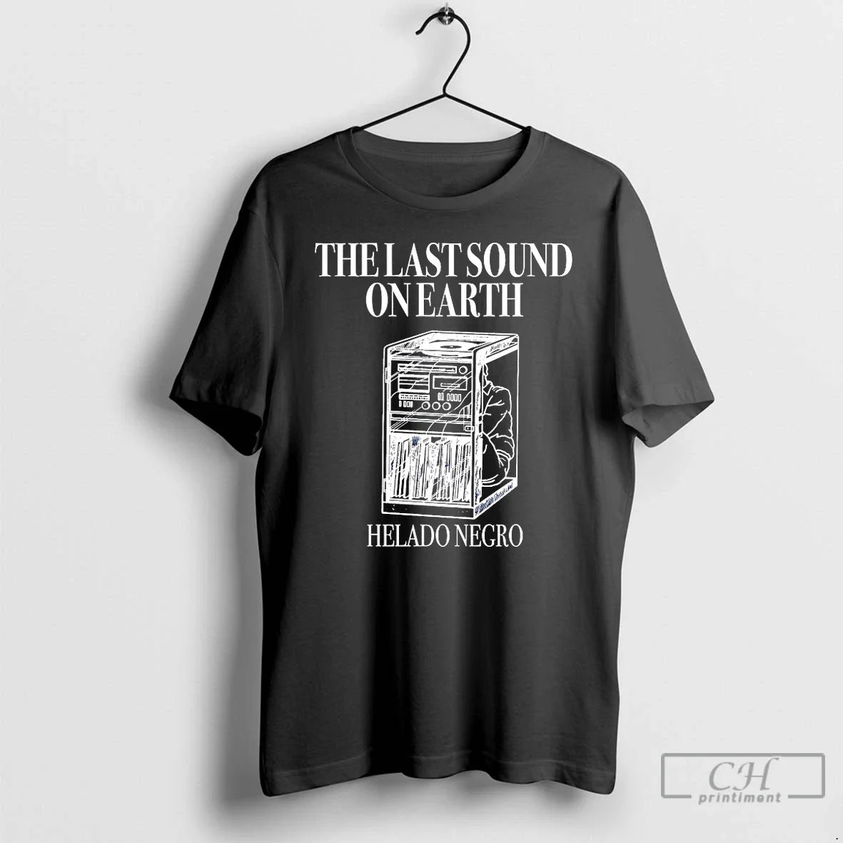 Classic The Last Sound On Earth Hedland Negro - Adult & Kids T-Shirts, Sweatshirts & Hoodies apparel design preview 1