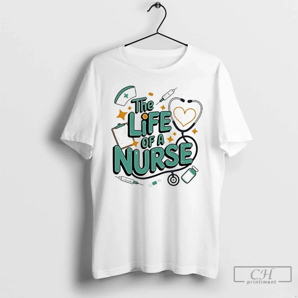 Classic Life Nurse - Adult & Kids T-Shirts, Sweatshirts & Hoodies apparel design preview 1