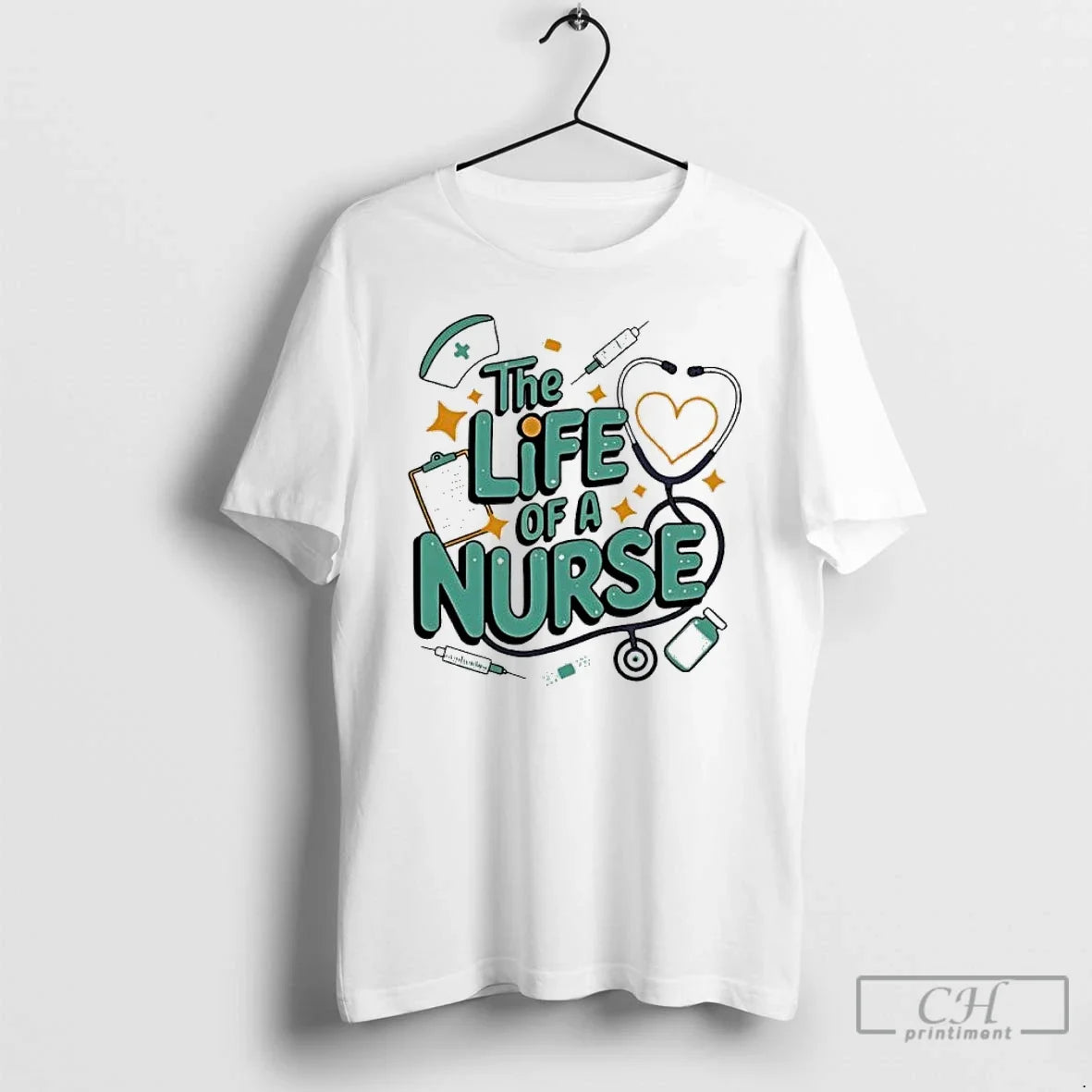 Classic Life Nurse - Adult & Kids T-Shirts, Sweatshirts & Hoodies apparel design preview 1