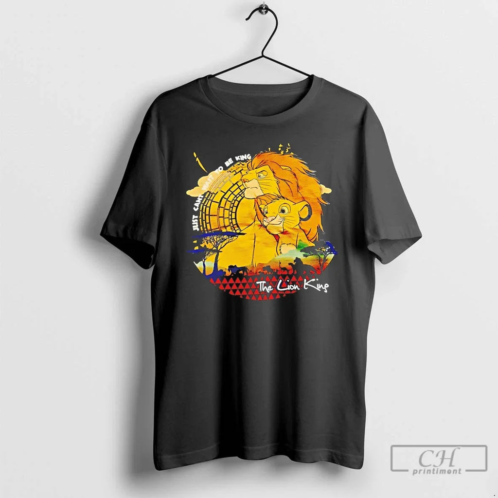 Classic The Lion King Just Cant Wait To Be - Adult & Kids T-Shirts, Sweatshirts & Hoodies apparel design preview 1