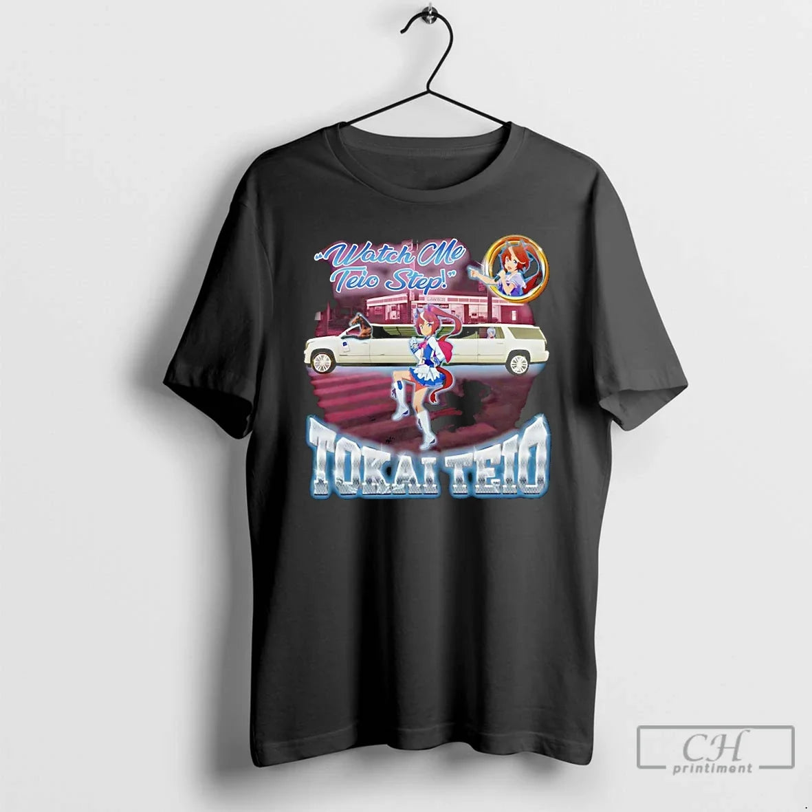 Classic Tokai Teio Watch Me Step Anime - Adult & Kids T-Shirts, Sweatshirts & Hoodies apparel design preview 1