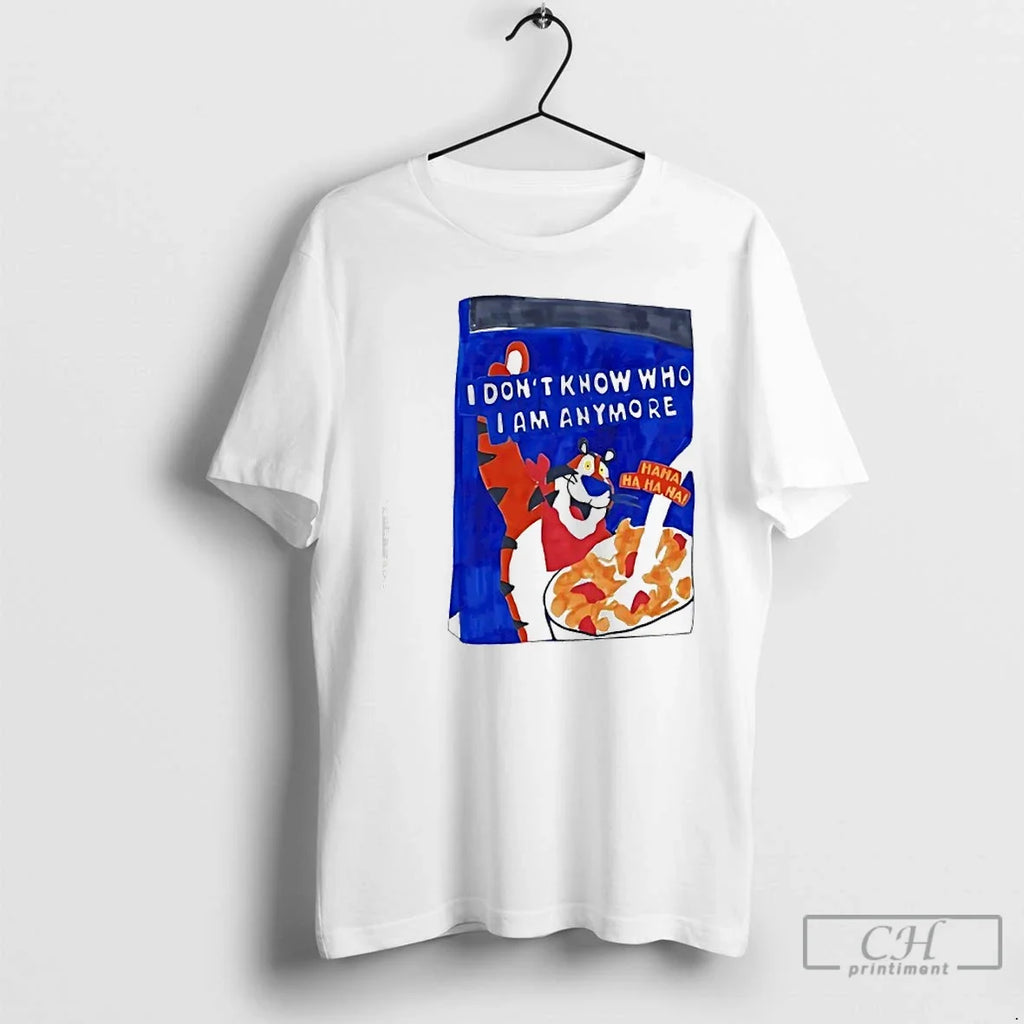 Classic Tony Tiger I Dont Know Who Am Anymore Ha - Adult & Kids T-Shirts, Sweatshirts & Hoodies apparel design preview 1