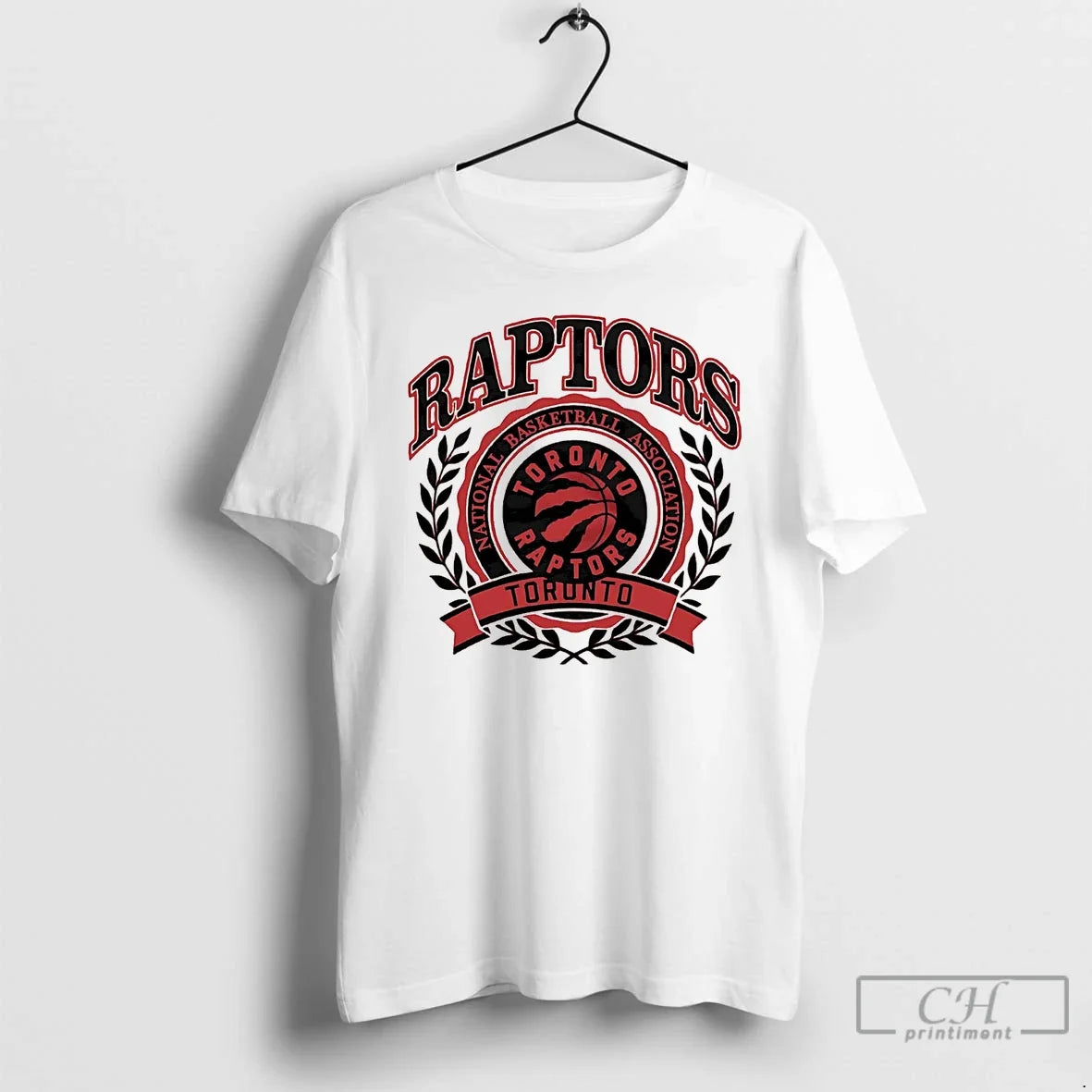 Classic Toronto Raptors Nba Crest - Adult & Kids T-Shirts, Sweatshirts & Hoodies apparel design preview 1
