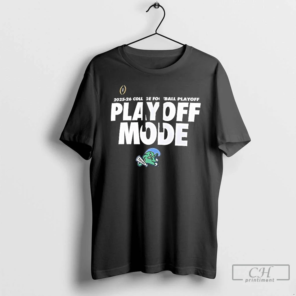 Classic Tulane Green Wave 2025 26 College Football - Adult & Kids T-Shirts, Sweatshirts & Hoodies apparel design preview 1