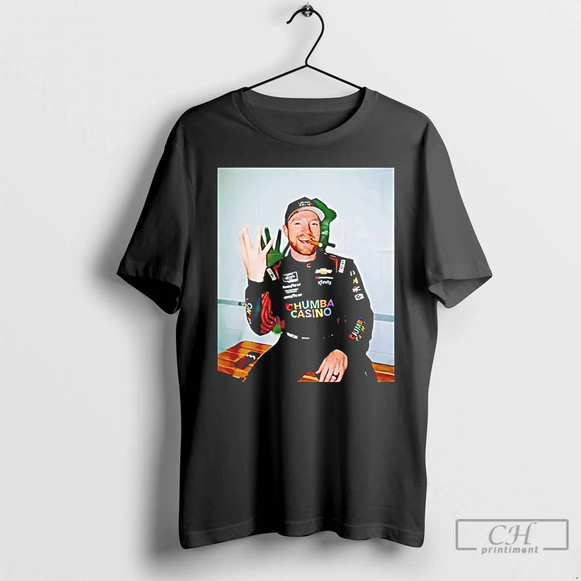 Classic Tyler Reddick Mj Three Peat - Adult & Kids T-Shirts, Sweatshirts & Hoodies apparel design preview 1