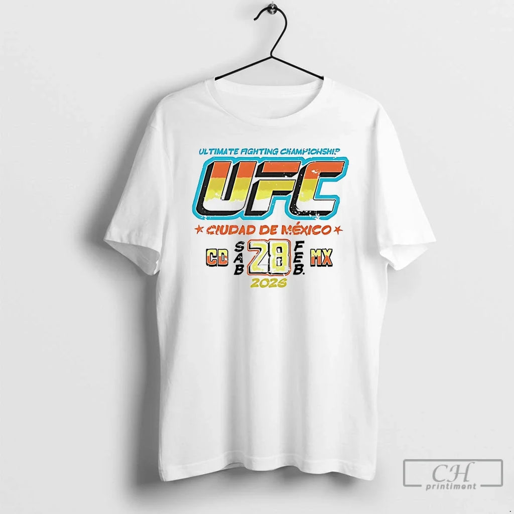 Classic Ultimate Fighting Championship Ciudad De - Adult & Kids T-Shirts, Sweatshirts & Hoodies apparel design preview 1