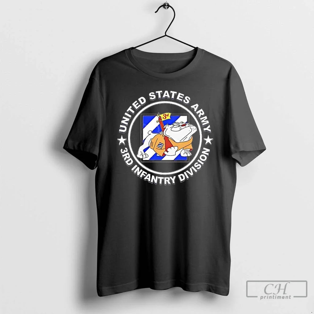 Classic United States Army 3rd Infantry Division - Adult & Kids T-Shirts, Sweatshirts & Hoodies apparel design preview 1