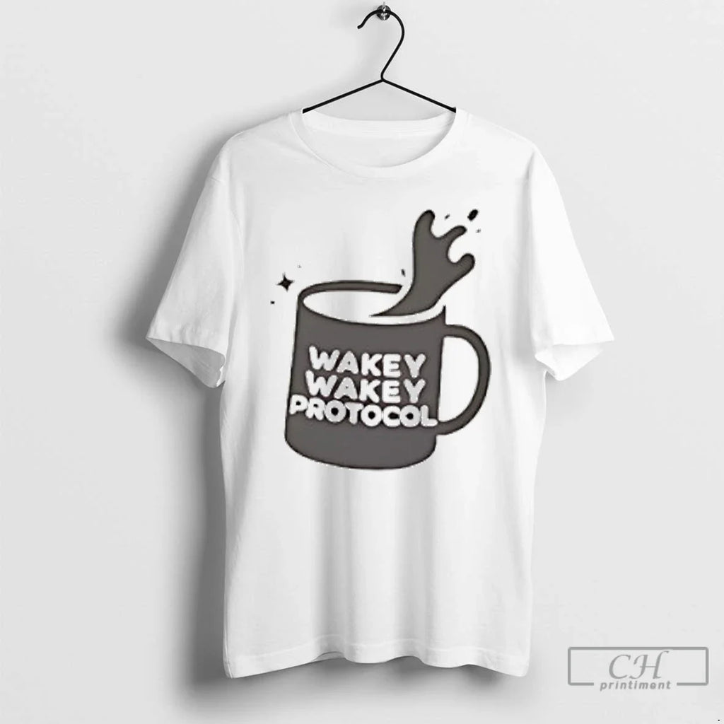 Classic Wakey Protocol Logo - Adult & Kids T-Shirts, Sweatshirts & Hoodies apparel design preview 1