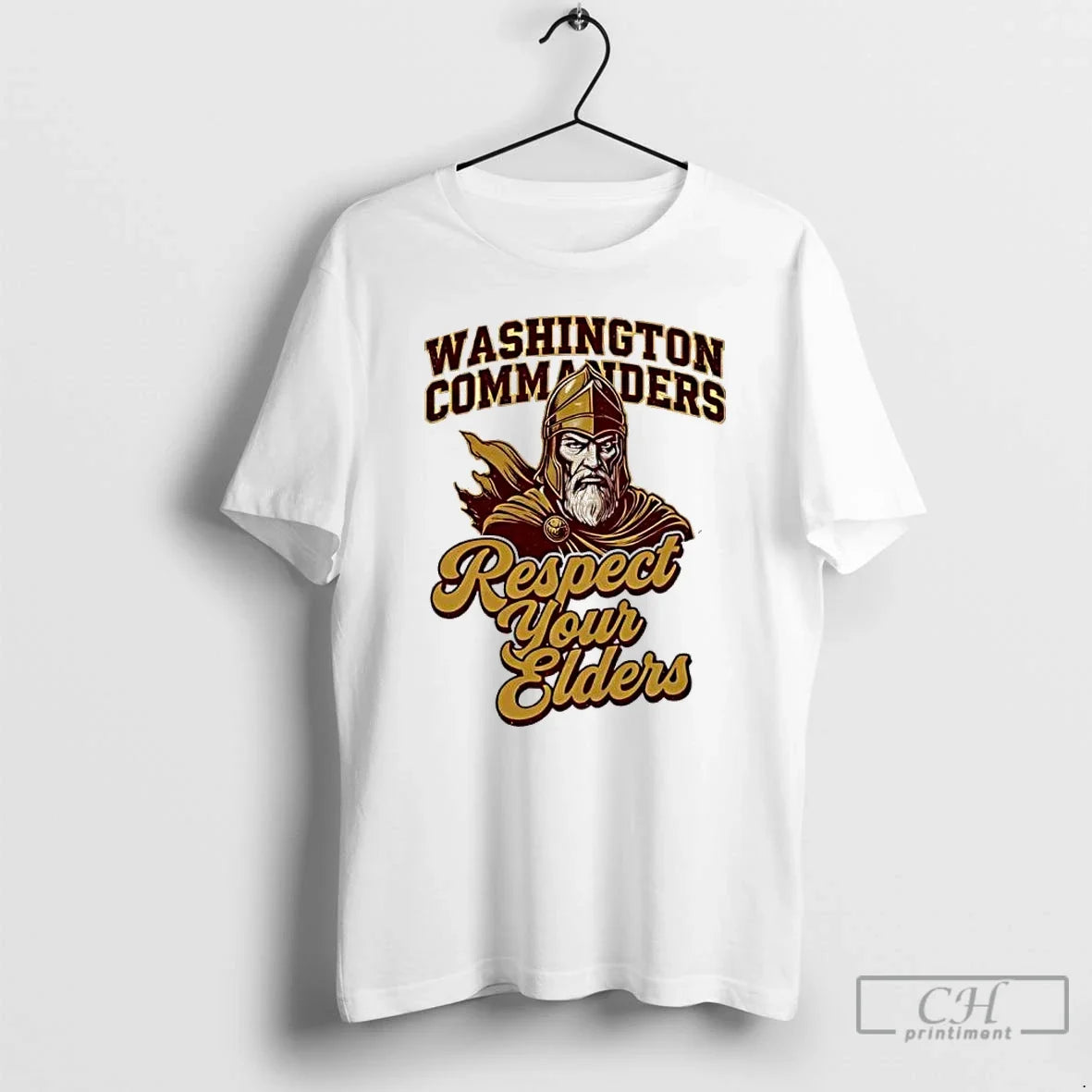 Classic Washington Commanders Respect Your Elders - Adult & Kids T-Shirts, Sweatshirts & Hoodies apparel design preview 1