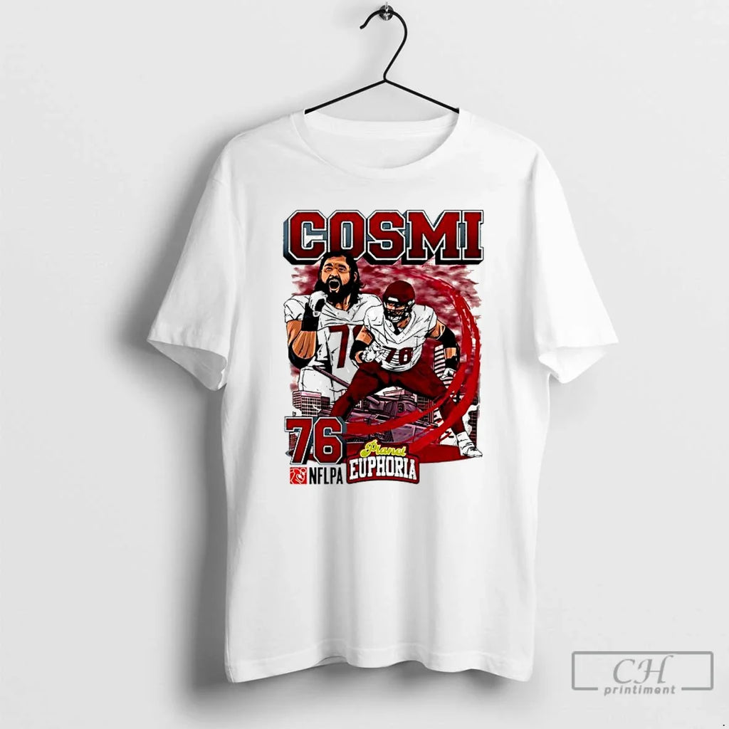 Classic Washington Commanders Sam Cosmi Football - Adult & Kids T-Shirts, Sweatshirts & Hoodies apparel design preview 1