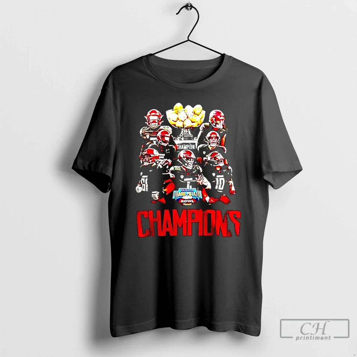 Classic Washington State Cougars Idaho Potato Bowl - Adult & Kids T-Shirts, Sweatshirts & Hoodies apparel design preview 1
